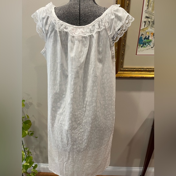 Carriage court 2 piece nightgown robe set ladies size 12/14 70s girly Vintage‎ - Picture 10 of 16